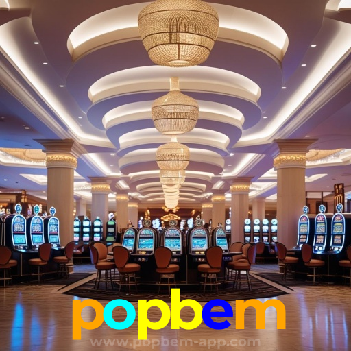 popbem: Jogos de Mesa ao Vivo - Imersão Total, Slots - Grandes Prêmios, Roleta - Altas Chances
